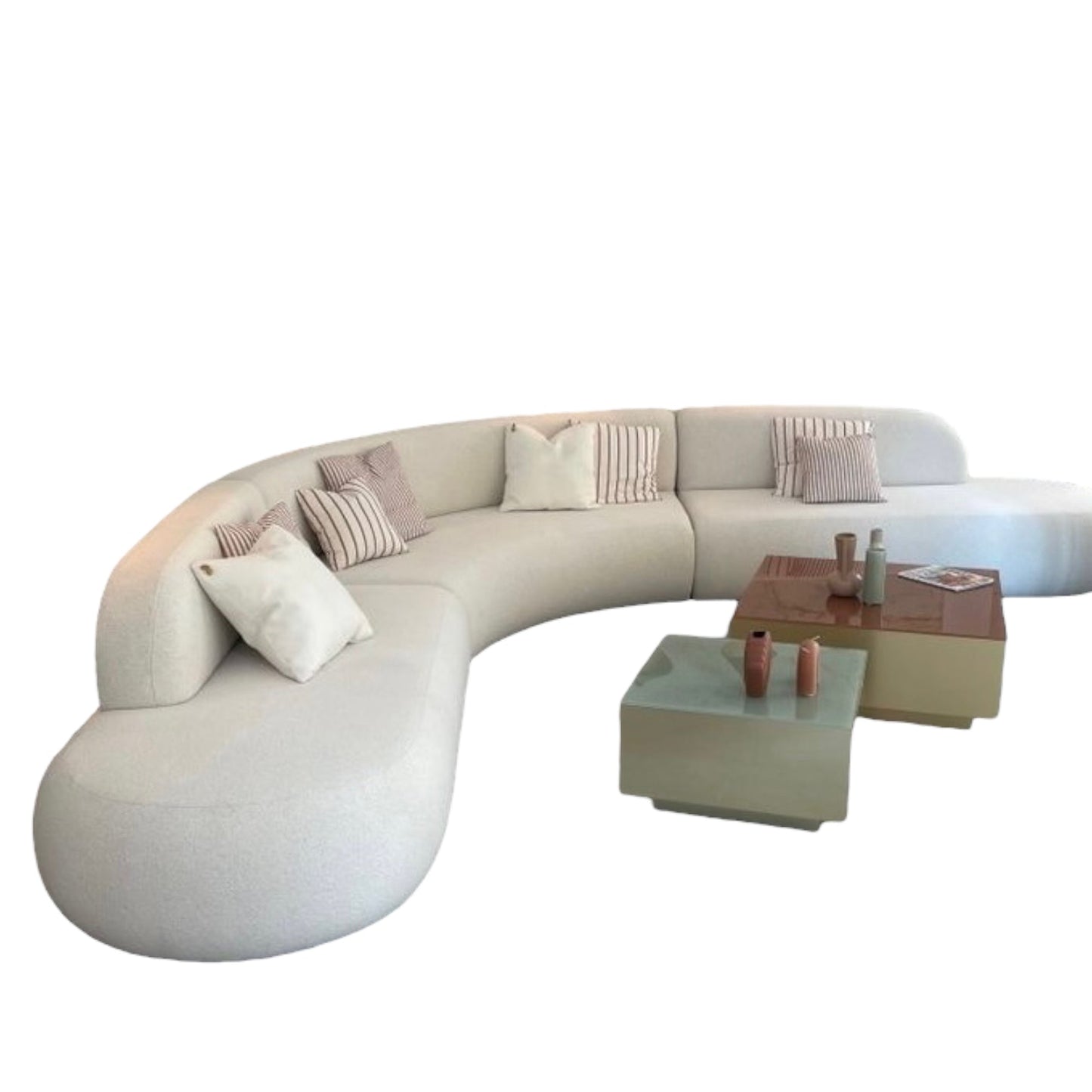 Home Atelier Jerome Sectional Curve Sofa