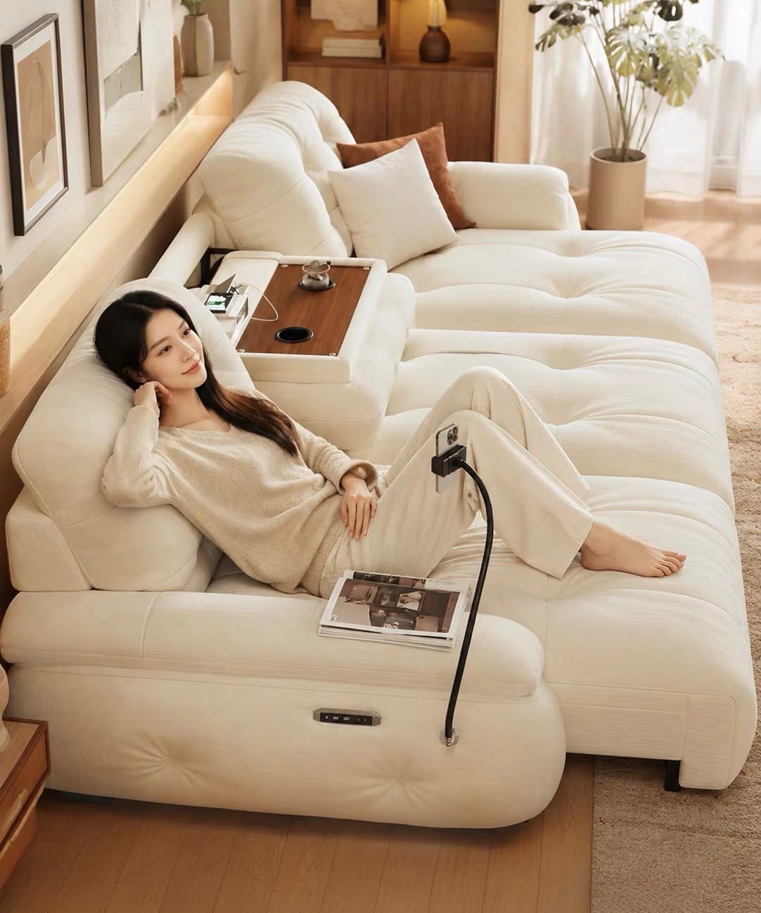 Home Atelier Jessie Electric Extendable Sofa Bed (Copy 7)