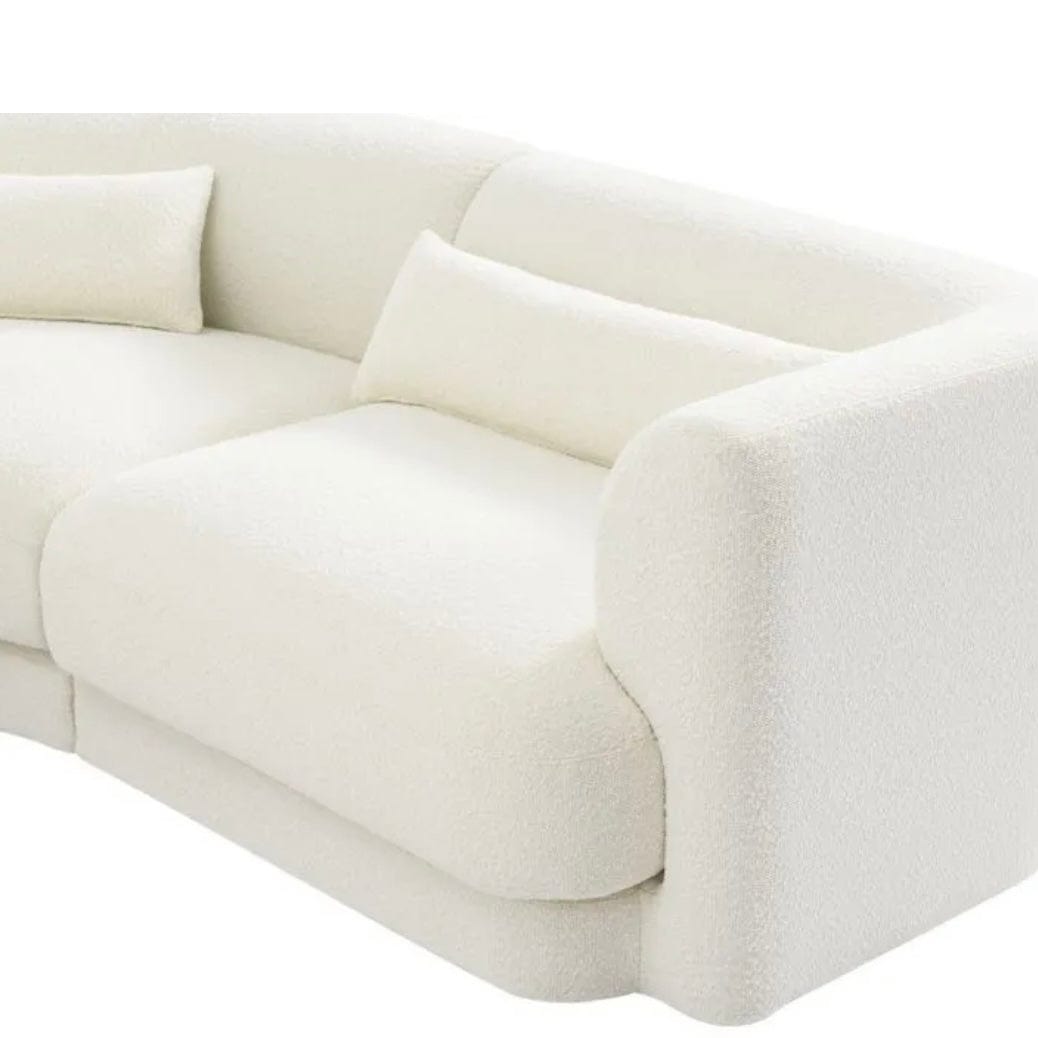 Home Atelier Jim Boucle Curve Sofa