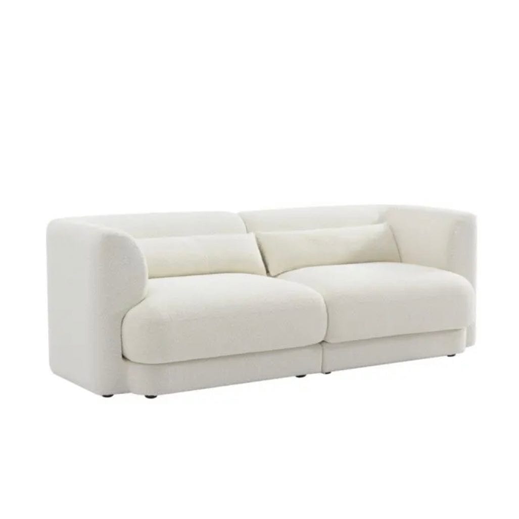 Home Atelier Jim Boucle Curve Sofa