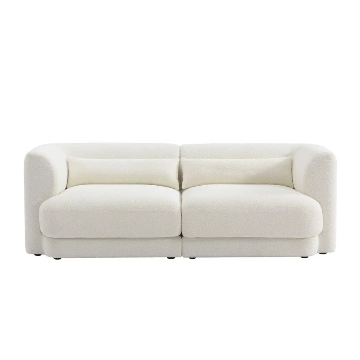 Home Atelier Jim Boucle Curve Sofa