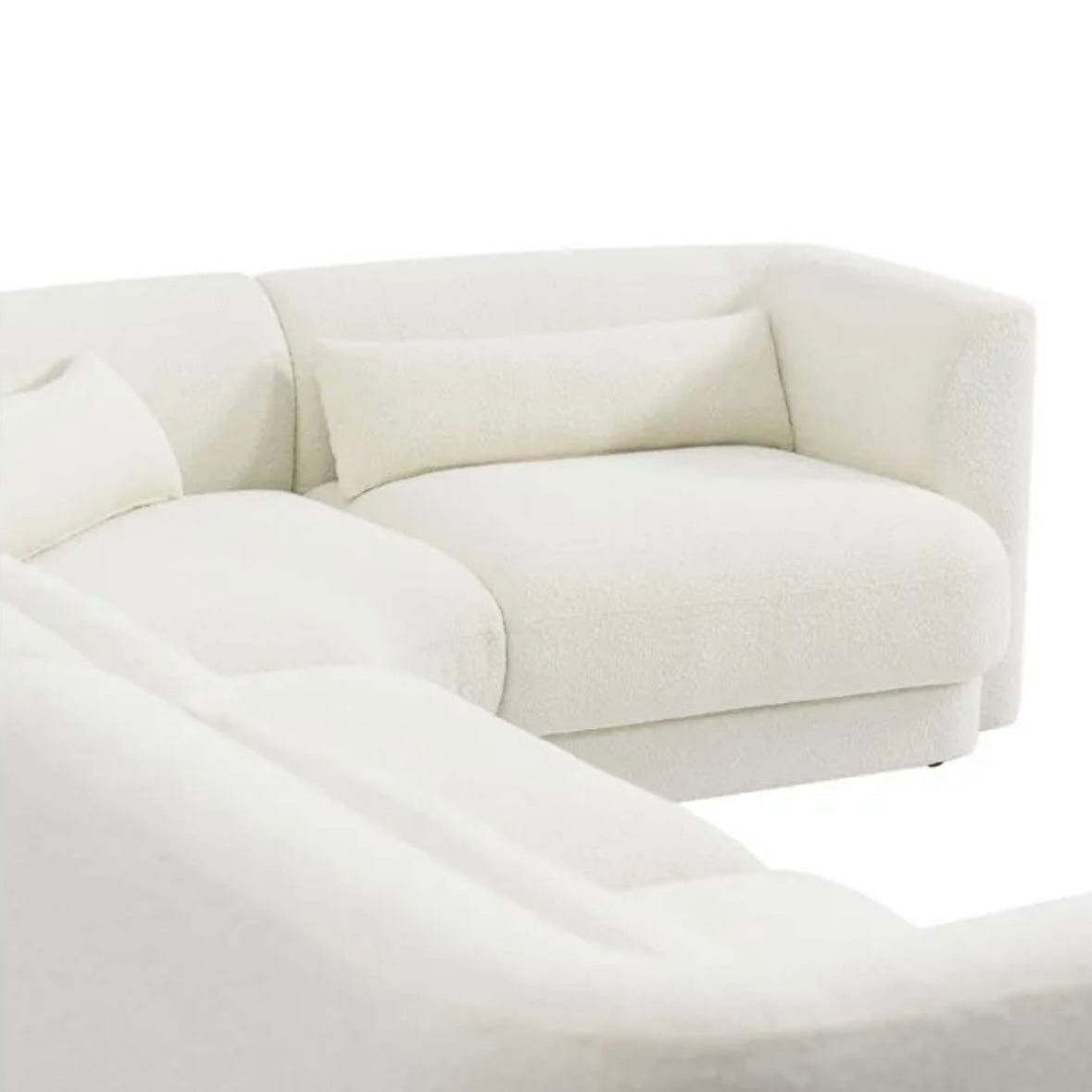 Home Atelier Jim Boucle Curve Sofa