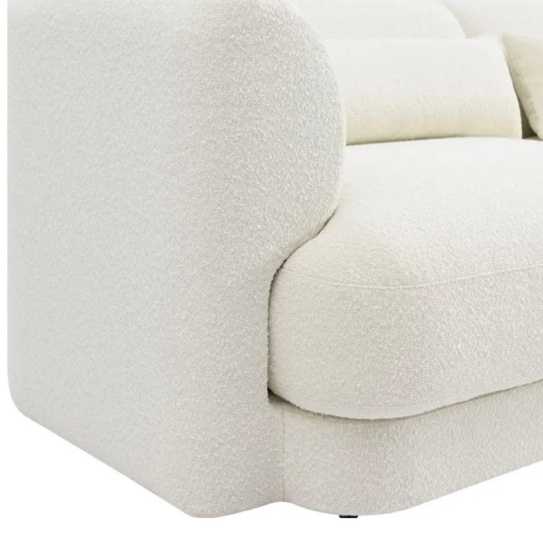 Home Atelier Jim Boucle Curve Sofa