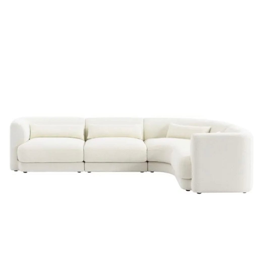 Home Atelier Jim Boucle Curve Sofa