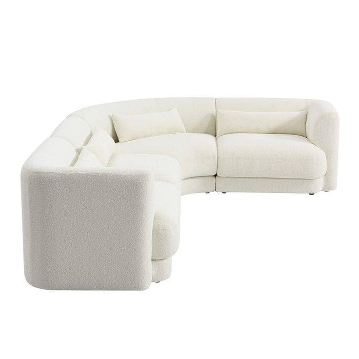 Home Atelier Jim Boucle Curve Sofa