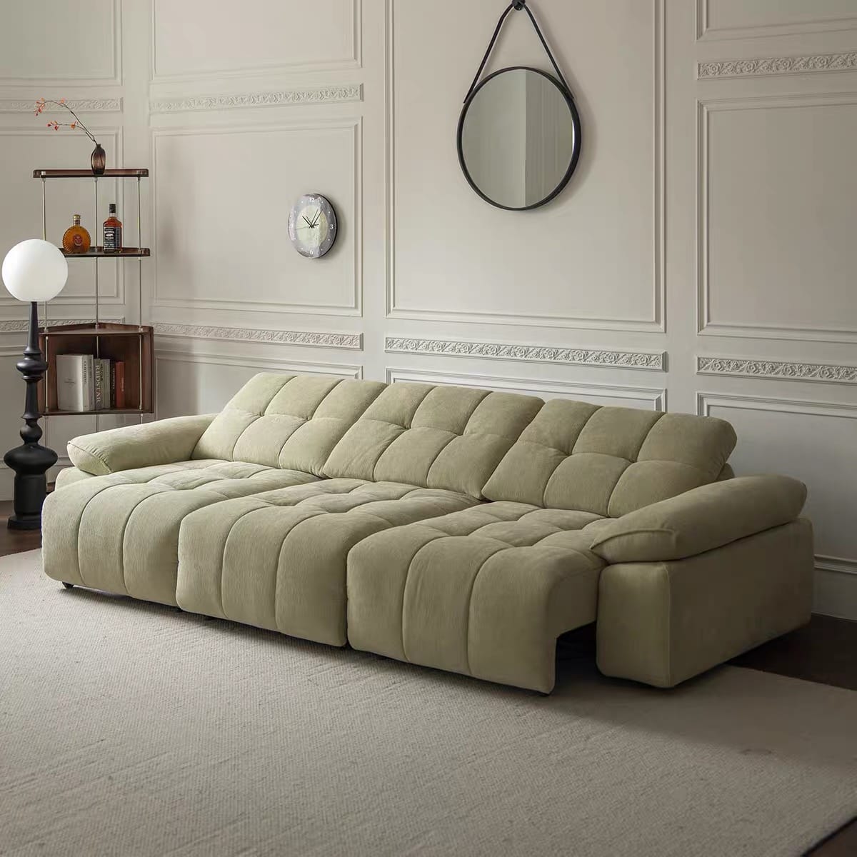 Home Atelier Joubert Scratch Resistant Electric Extendable Sofa Bed