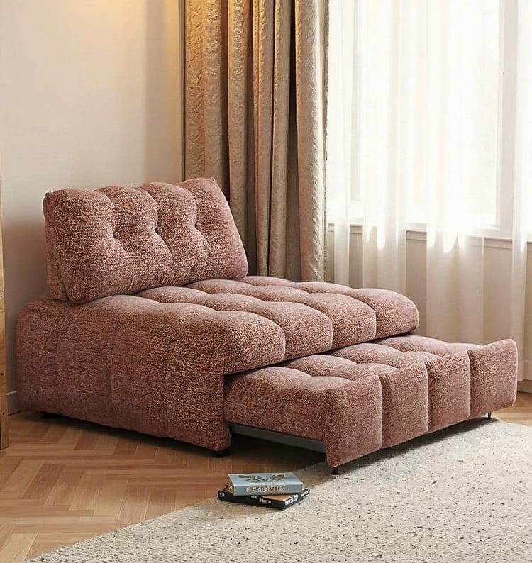 Home Atelier Jovia Scratch Resistant Slidable Backrest Sofa Bed (Copy)