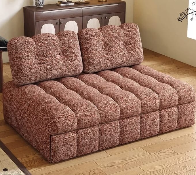 Home Atelier Jovia Scratch Resistant Slidable Backrest Sofa Bed (Copy)
