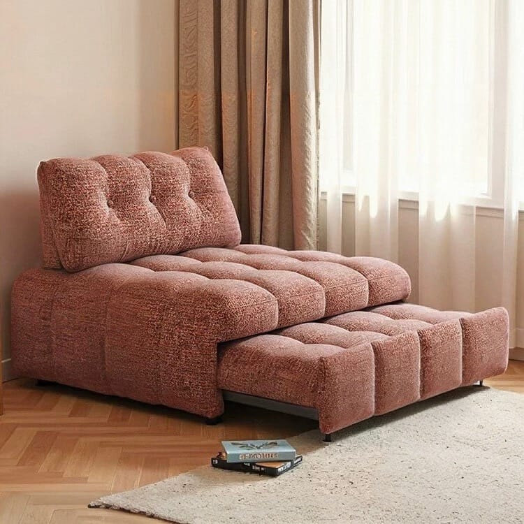 Home Atelier Jovia Scratch Resistant Slidable Backrest Sofa Bed (Copy)