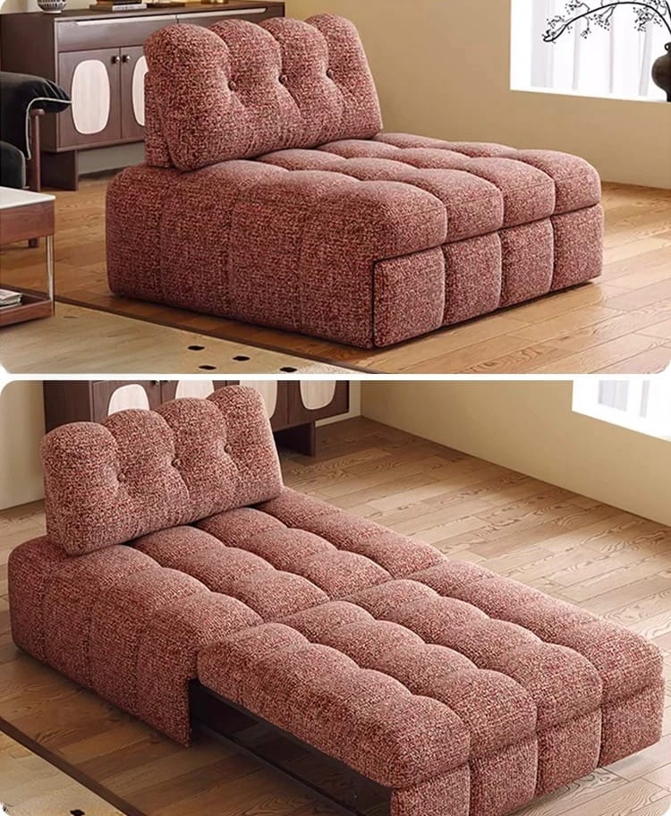 Home Atelier Jovia Scratch Resistant Slidable Backrest Sofa Bed (Copy)