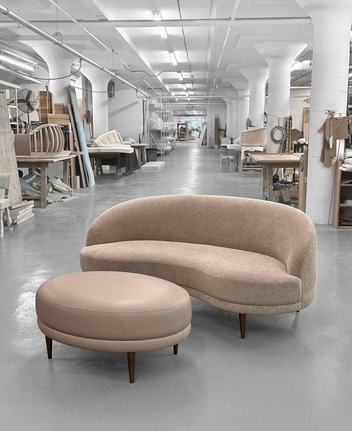 Home Atelier Kanen Scratch Resistant Curve Sofa