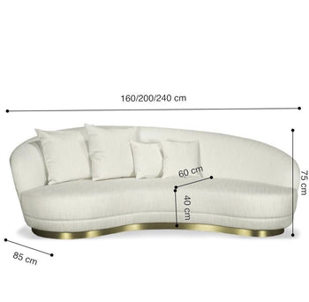 Home Atelier Kara Curve Sofa