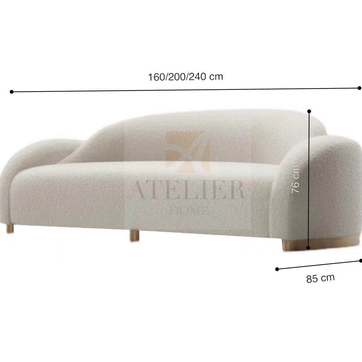 Home Atelier Karsha Curve Sofa