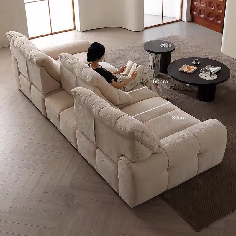 Home Atelier Kasa Scratch Resistant Backrest Slider Sofa (Copy 2)