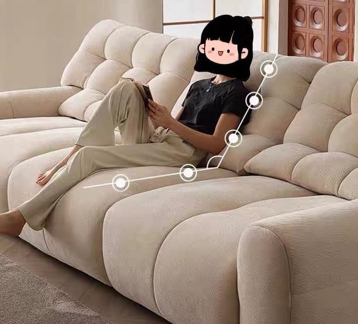 Home Atelier Kasa Scratch Resistant Backrest Slider Sofa (Copy 2)