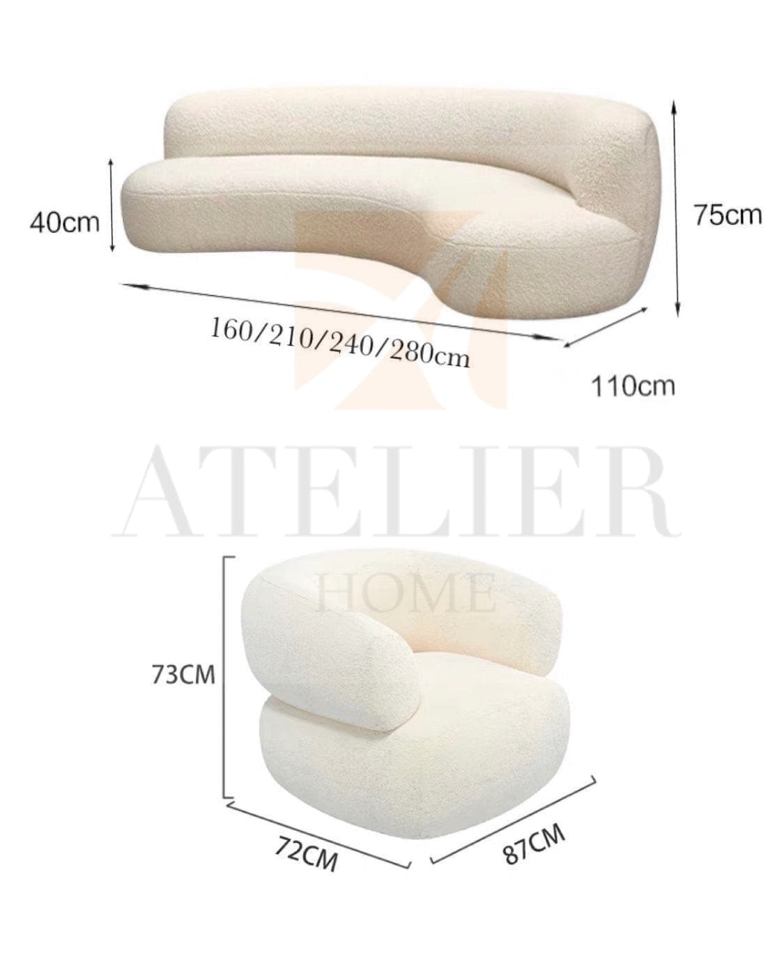 Home Atelier Katrina Sofa