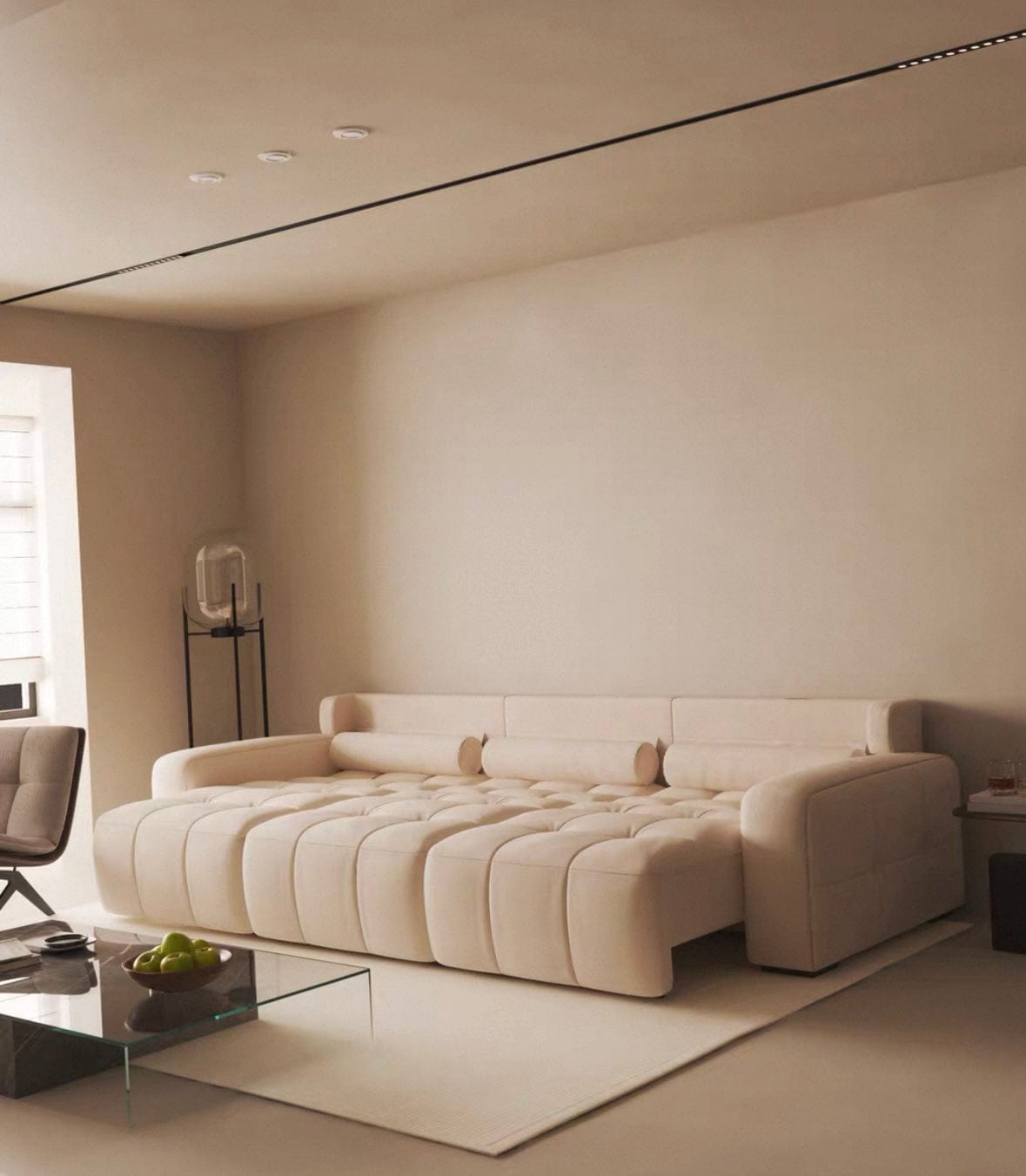 Home Atelier Kaven Scratch Resistant Electric Extendable Sofa Bed