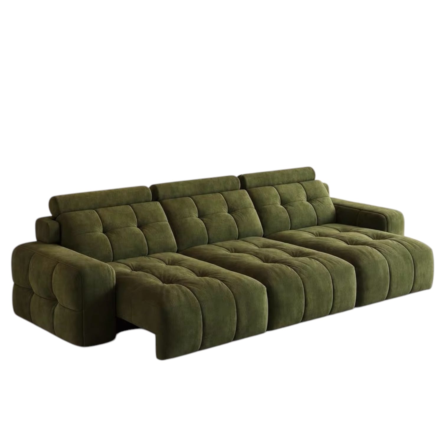 Home Atelier Kaven Scratch Resistant Electric Extendable Sofa Bed