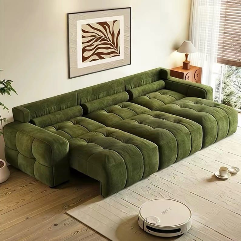 Home Atelier Kaven Scratch Resistant Electric Extendable Sofa Bed