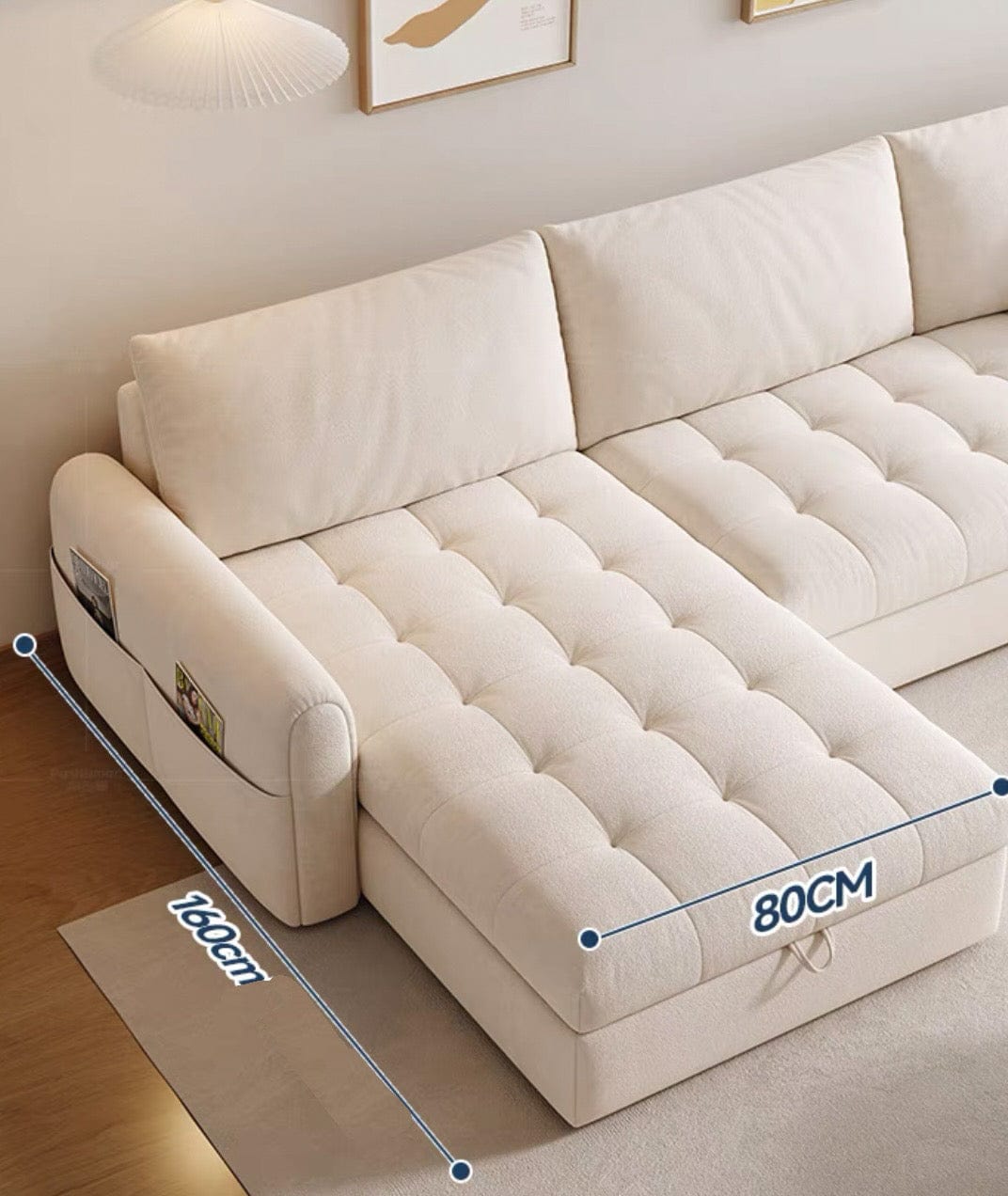 Home Atelier Kayle Scratch Resistant Sofa Bed