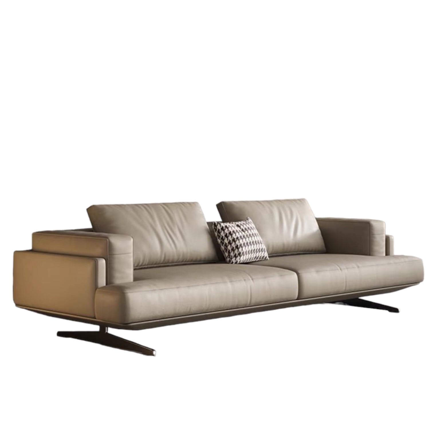 Home Atelier Kaysen Genuine Cowhide Leather Sofa