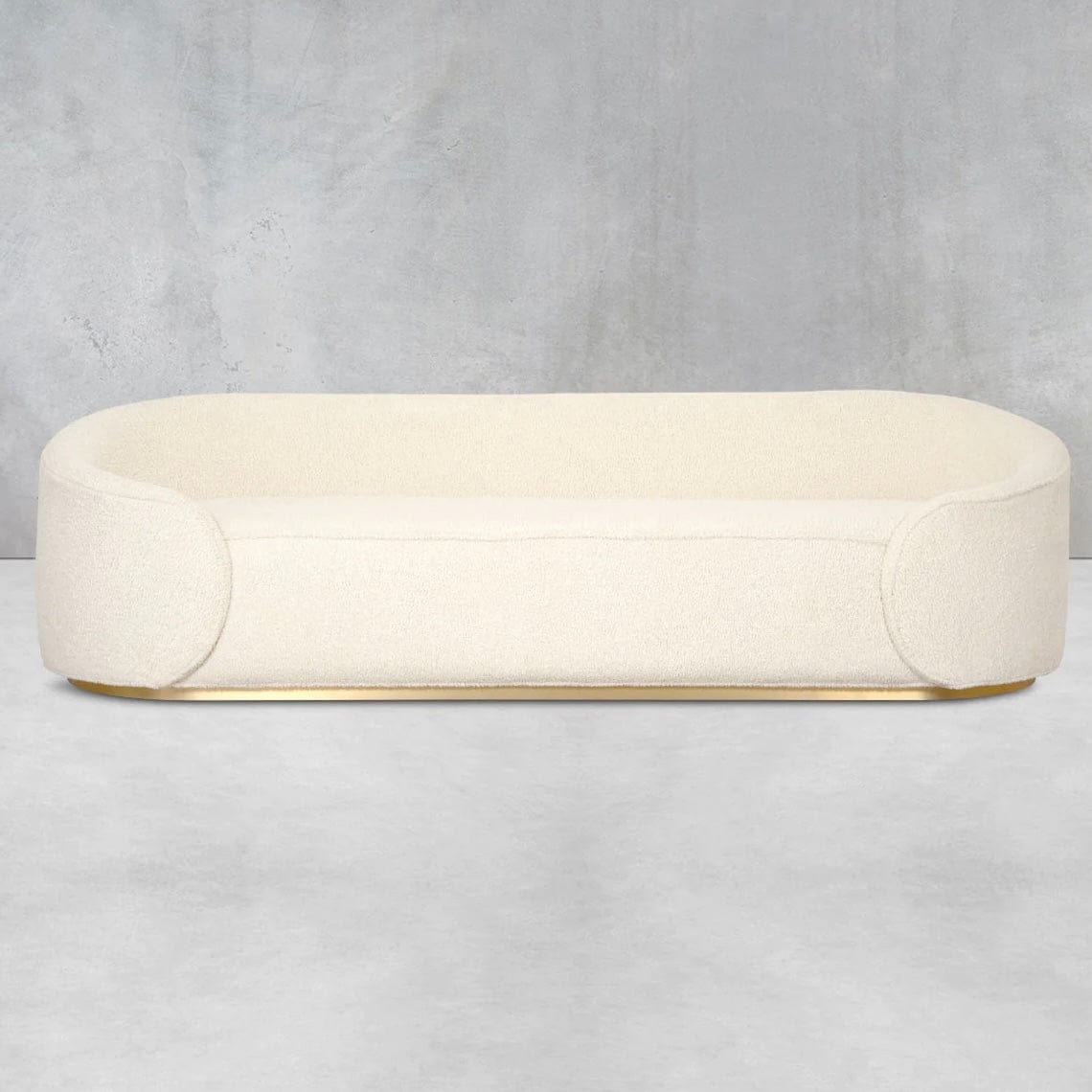 Home Atelier Kent Boucle Curve Sofa