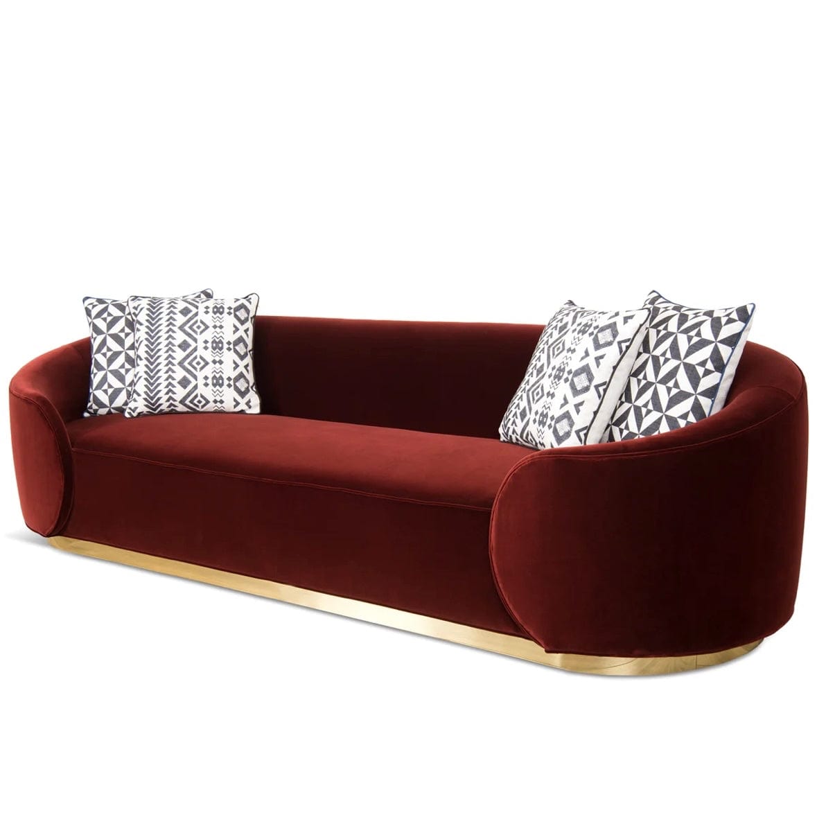 Home Atelier Kent Boucle Curve Sofa