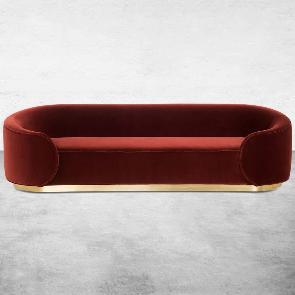 Home Atelier Kent Boucle Curve Sofa