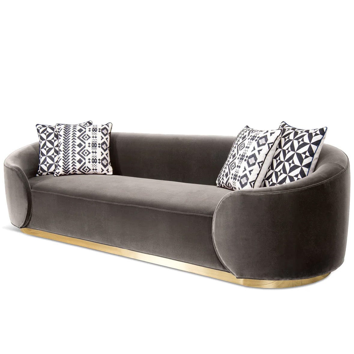 Home Atelier Kent Boucle Curve Sofa