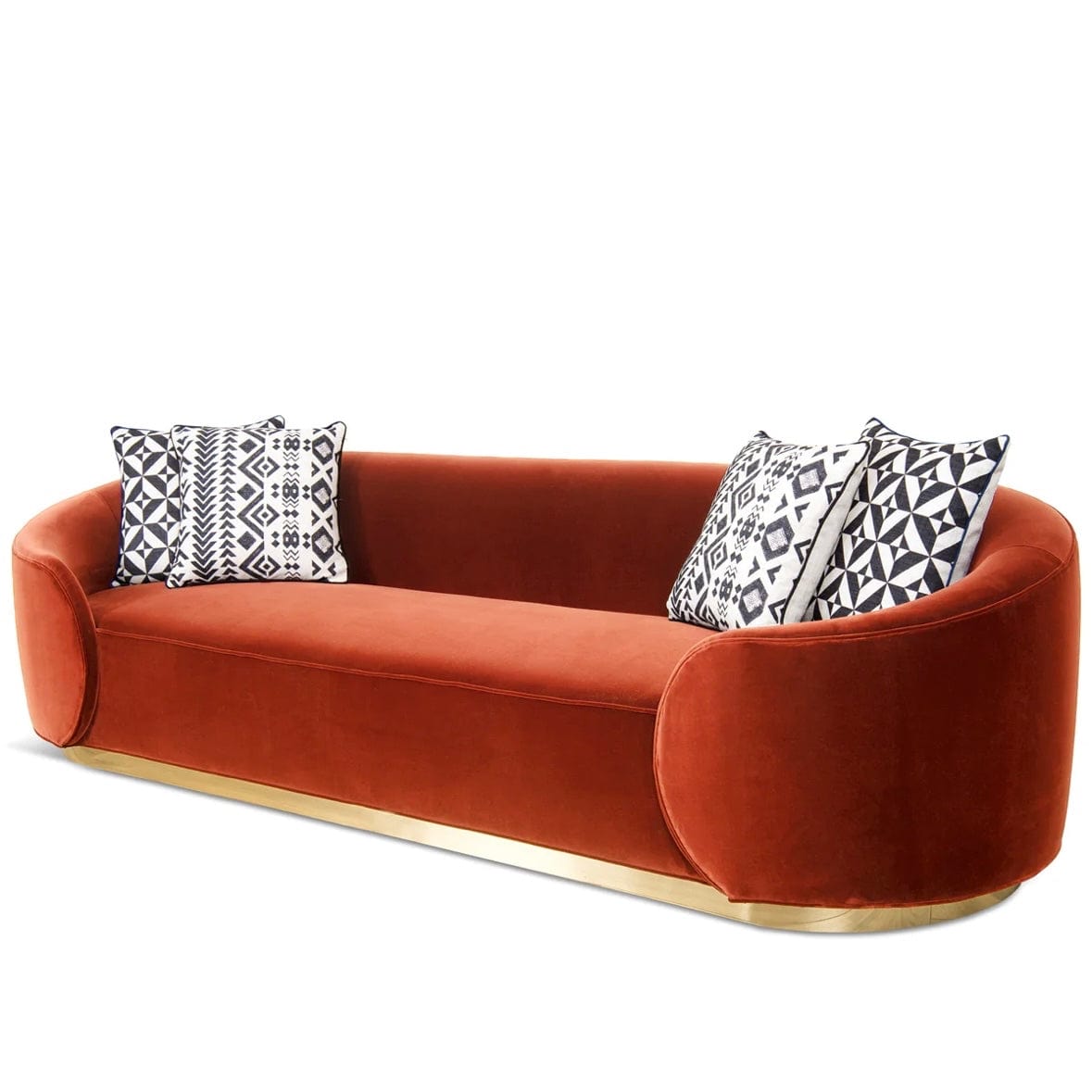 Home Atelier Kent Boucle Curve Sofa