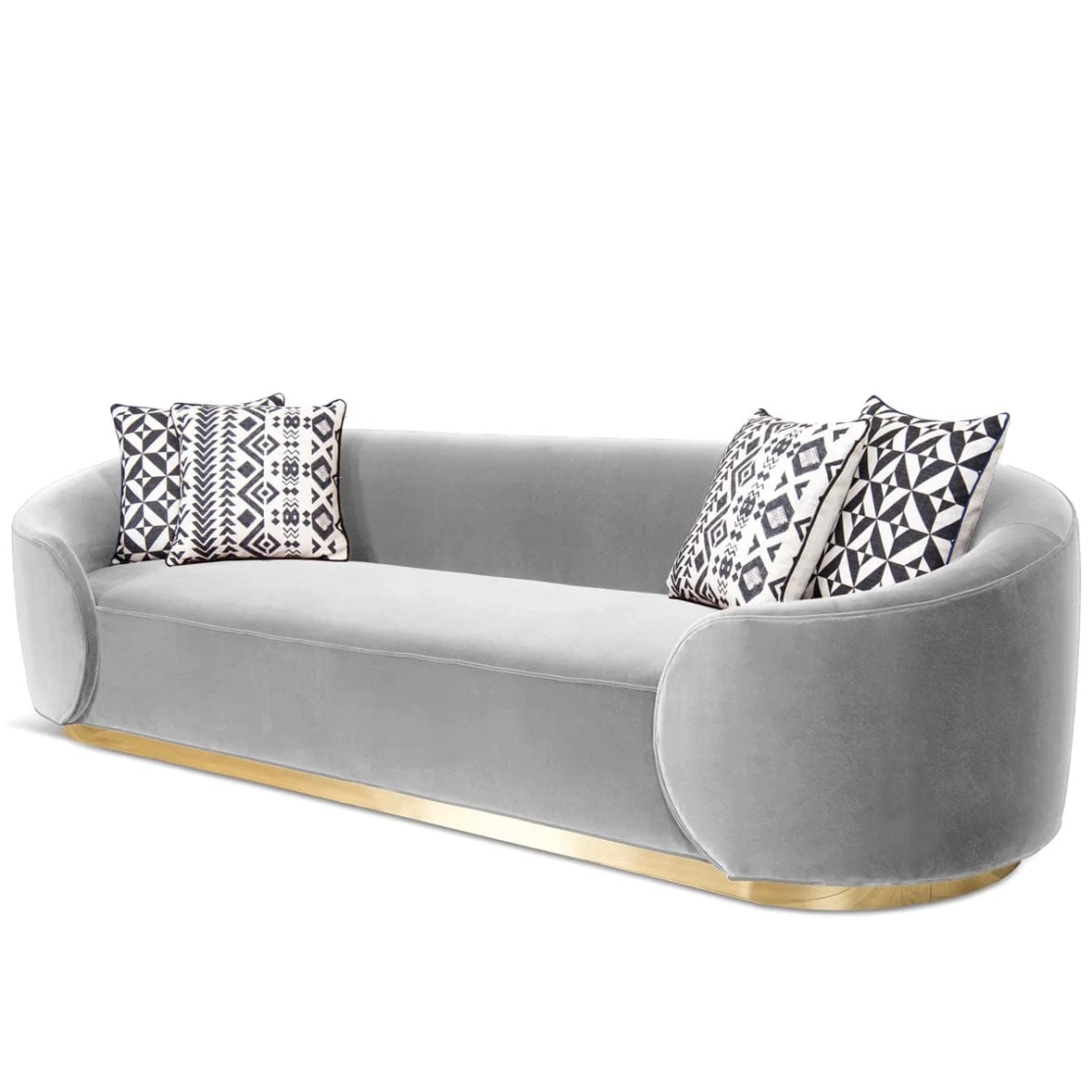 Home Atelier Kent Boucle Curve Sofa