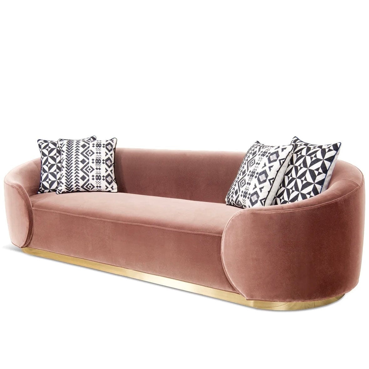 Home Atelier Kent Boucle Curve Sofa