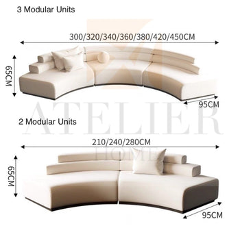 Home Atelier Kieran Curve Sofa