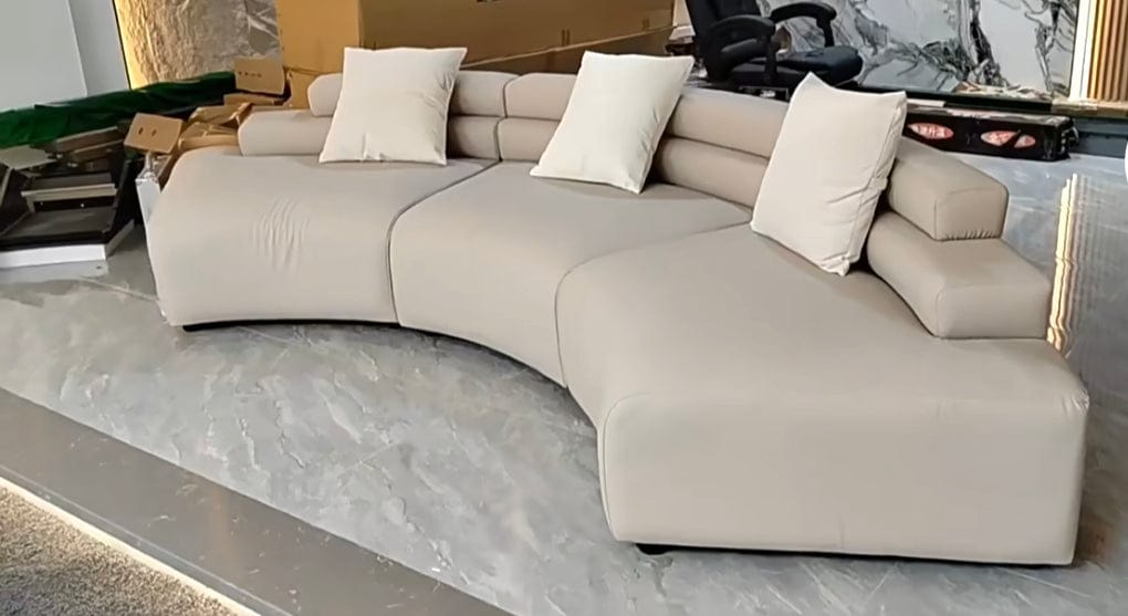 Home Atelier Kieran Scratch Resistant Sectional Curve Sofa