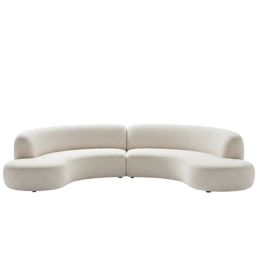 Home Atelier Klint Performance Boucle Sectional Curve Sofa