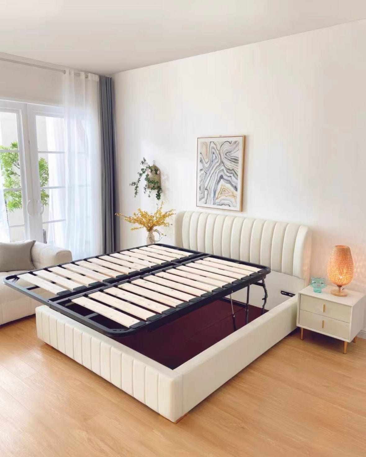 Home Atelier Kozen Leather Bed Frame