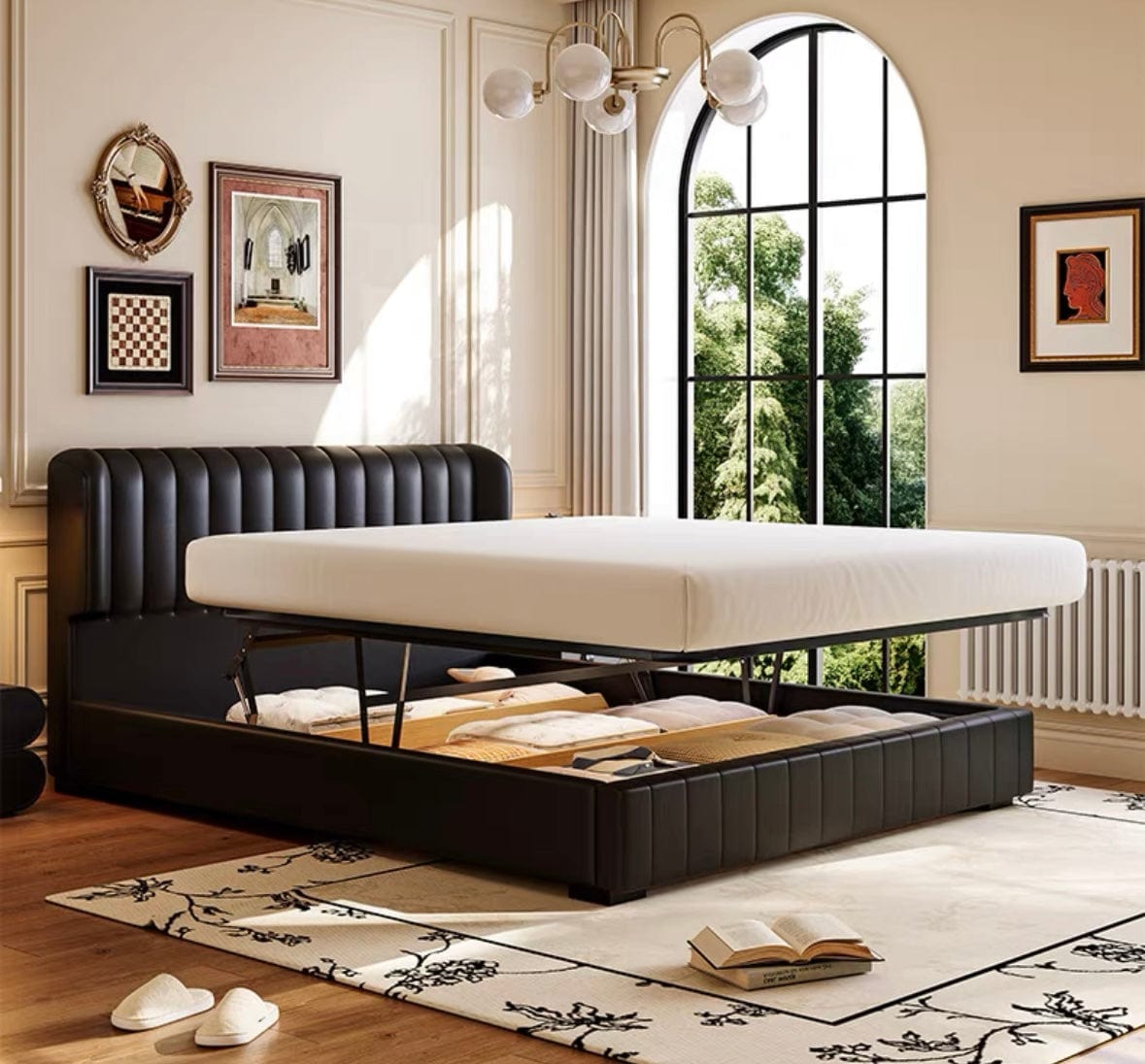 Home Atelier Kozen Leather Bed Frame