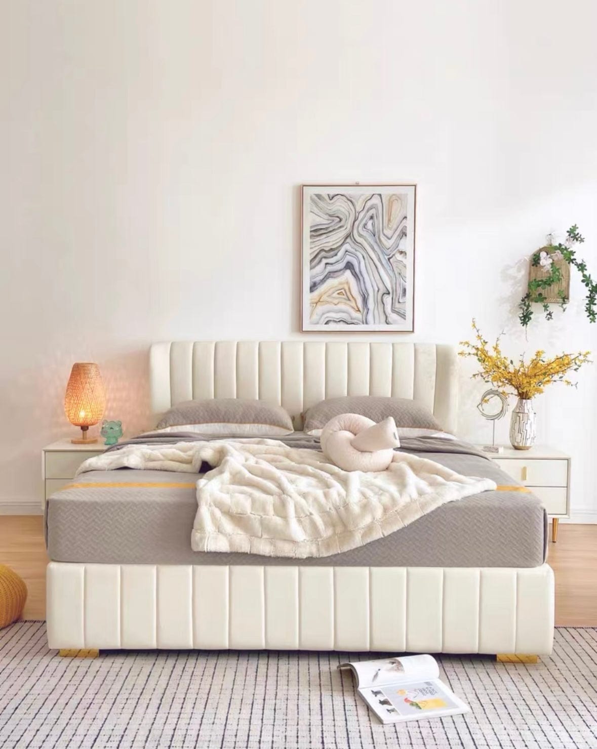 Home Atelier Kozen Leather Bed Frame