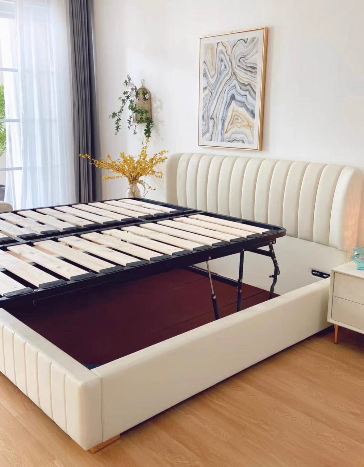 Home Atelier Kozen Leather Bed Frame