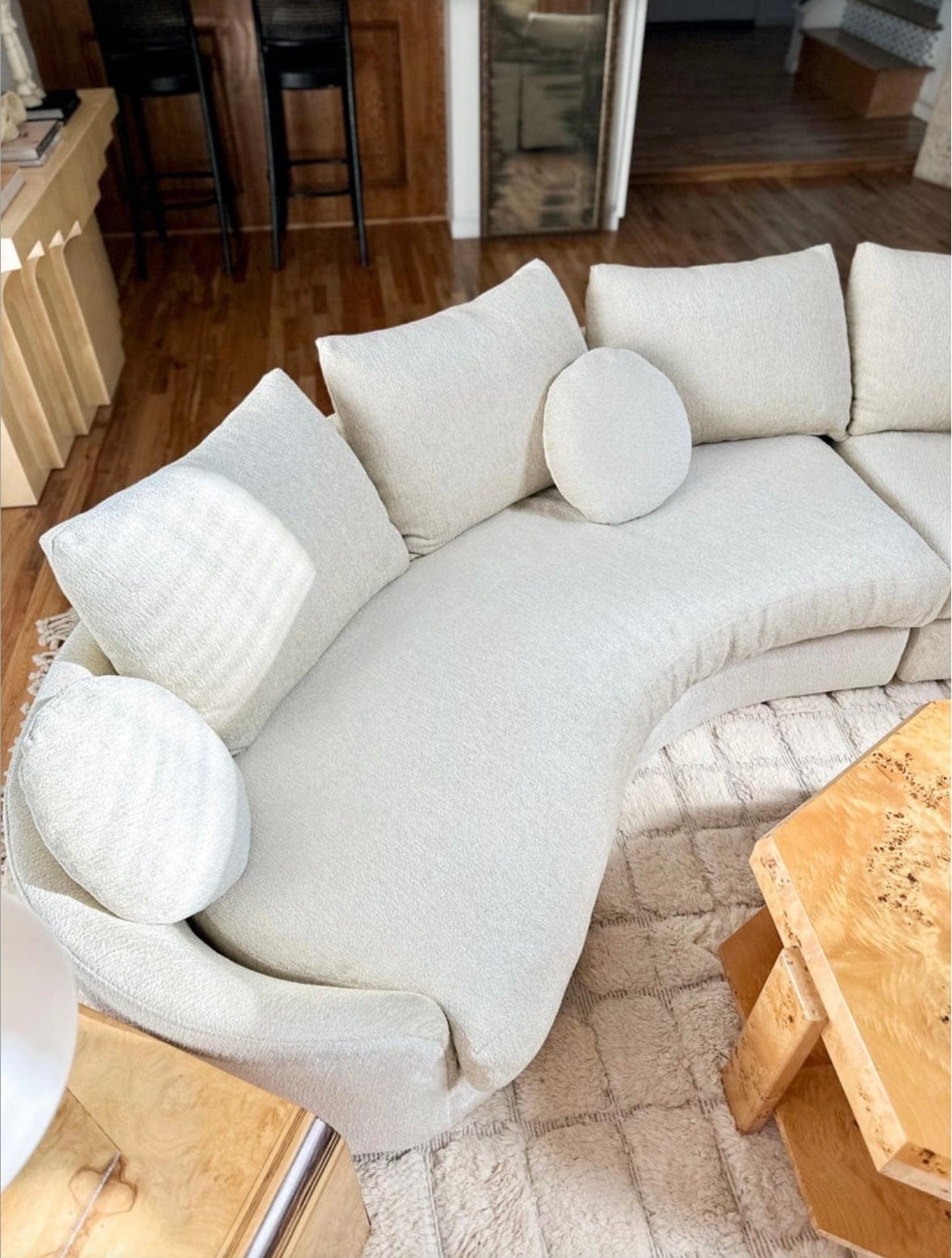 Home Atelier Lance Curve Sofa