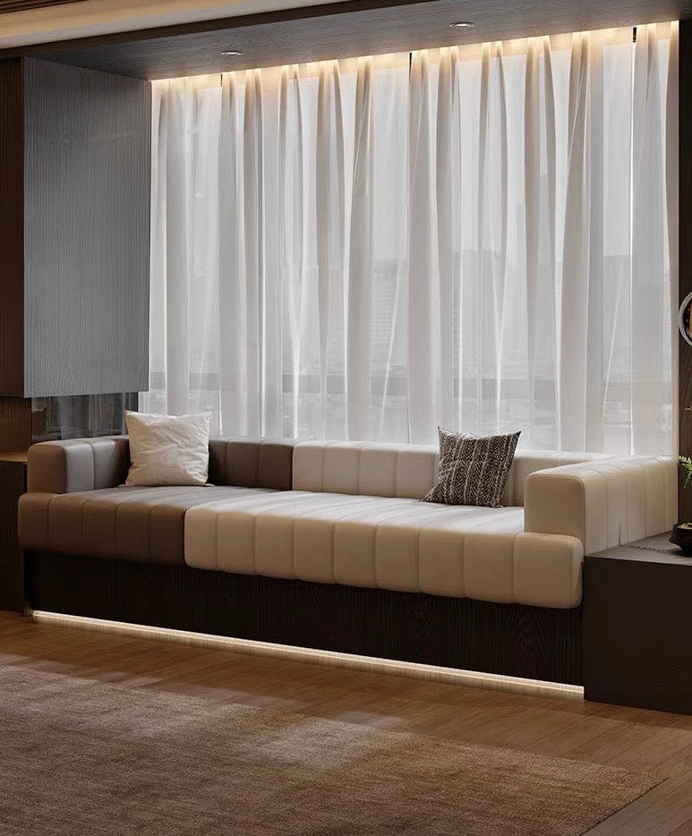 Home Atelier Lara Scratch Resistant Customise Bay Window Sofa
