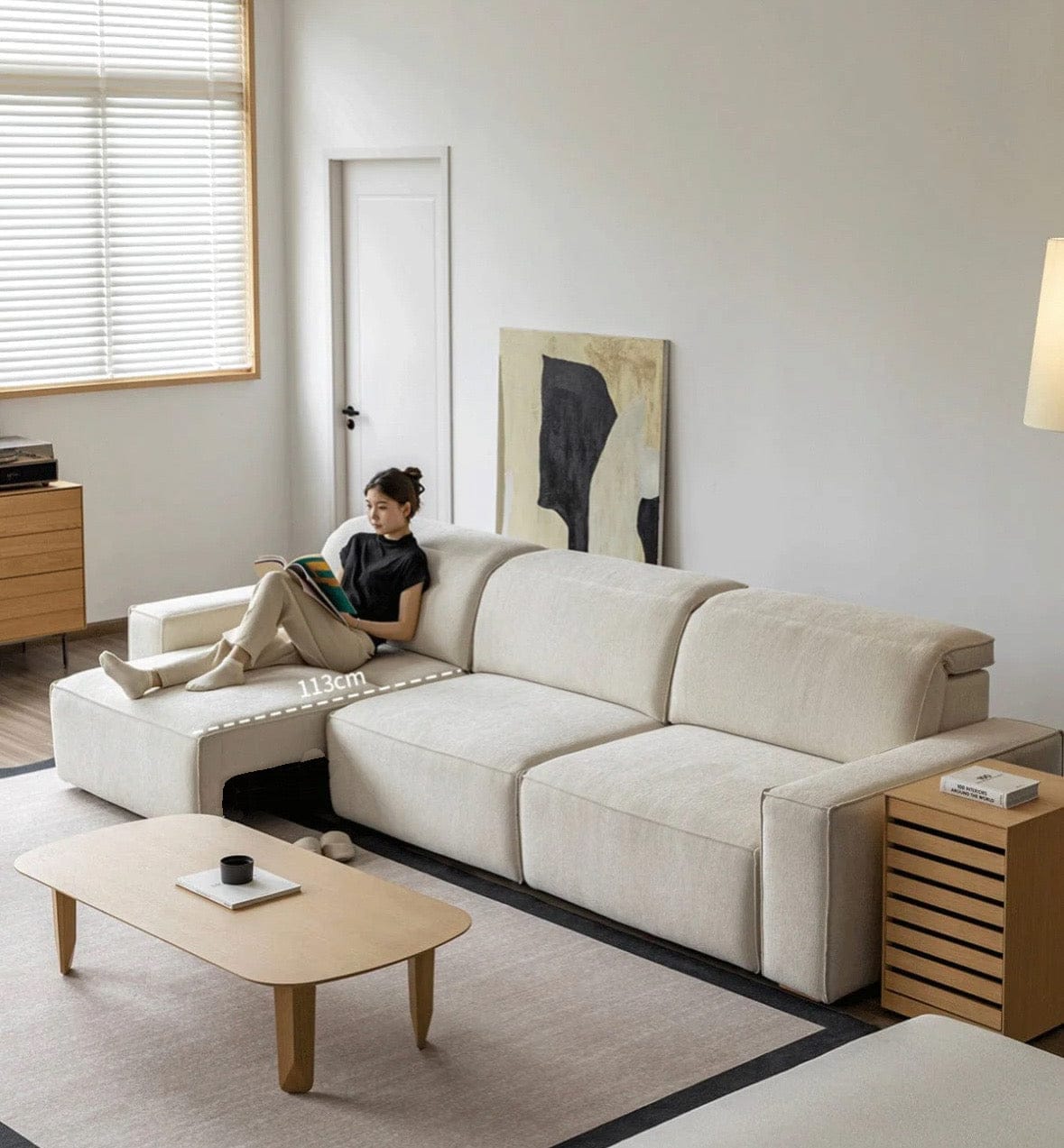 Home Atelier Laura Scratch Resistant Electric Sofa Bed