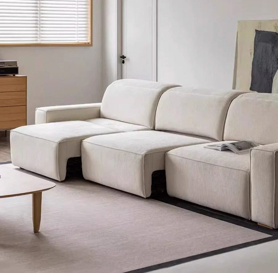 Home Atelier Laura Scratch Resistant Electric Sofa Bed