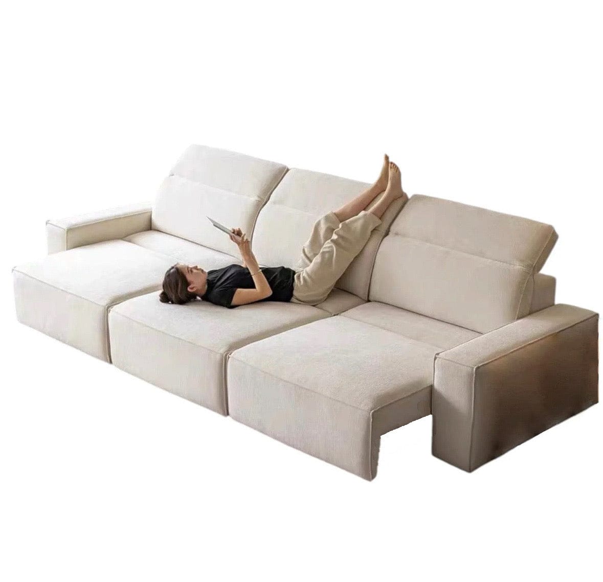Home Atelier Laura Scratch Resistant Electric Sofa Bed