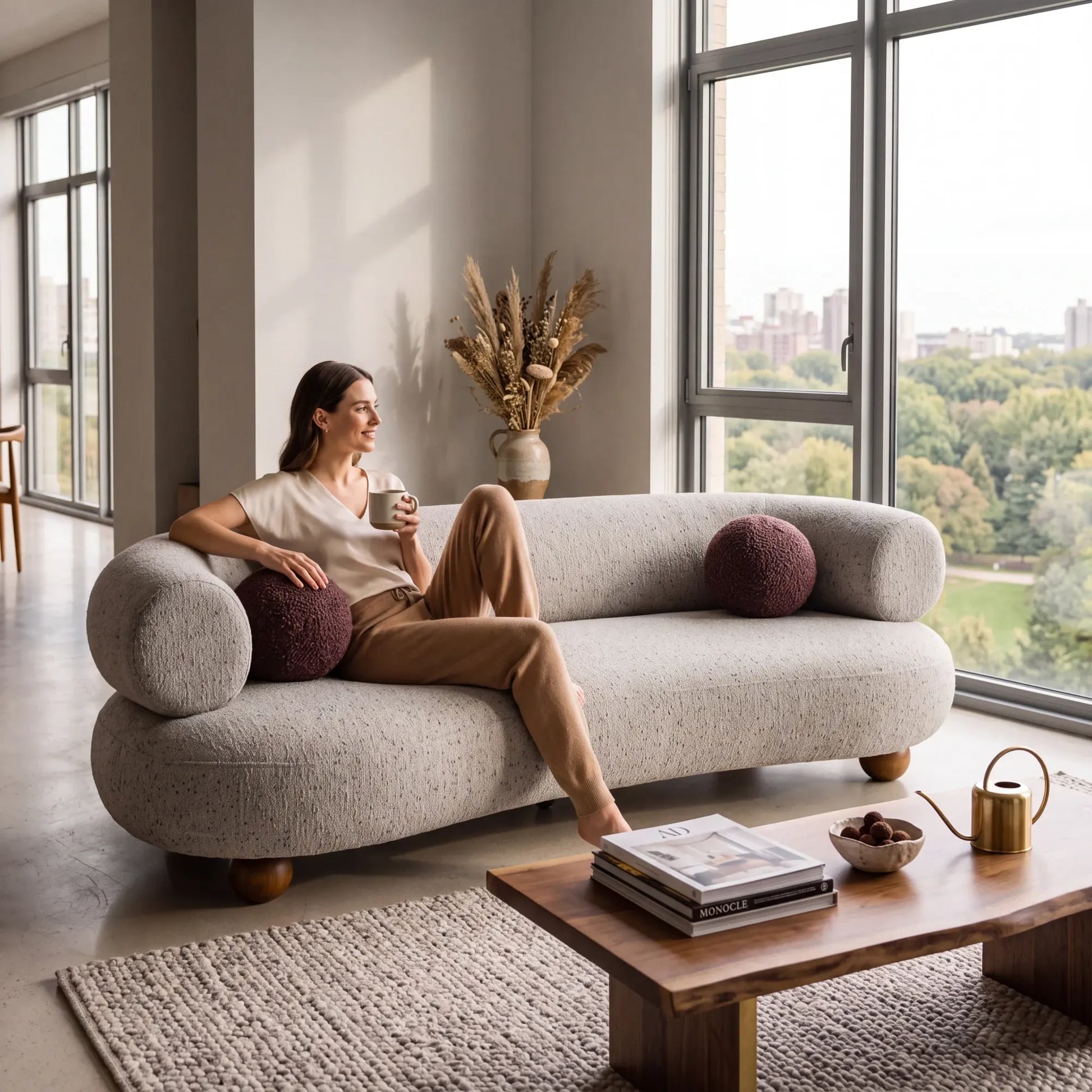 Home Atelier Lavelle Curve Sofa