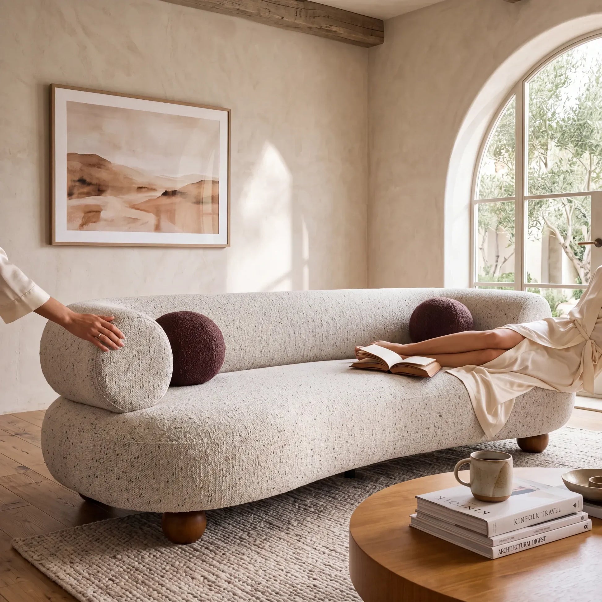 Home Atelier Lavelle Curve Sofa