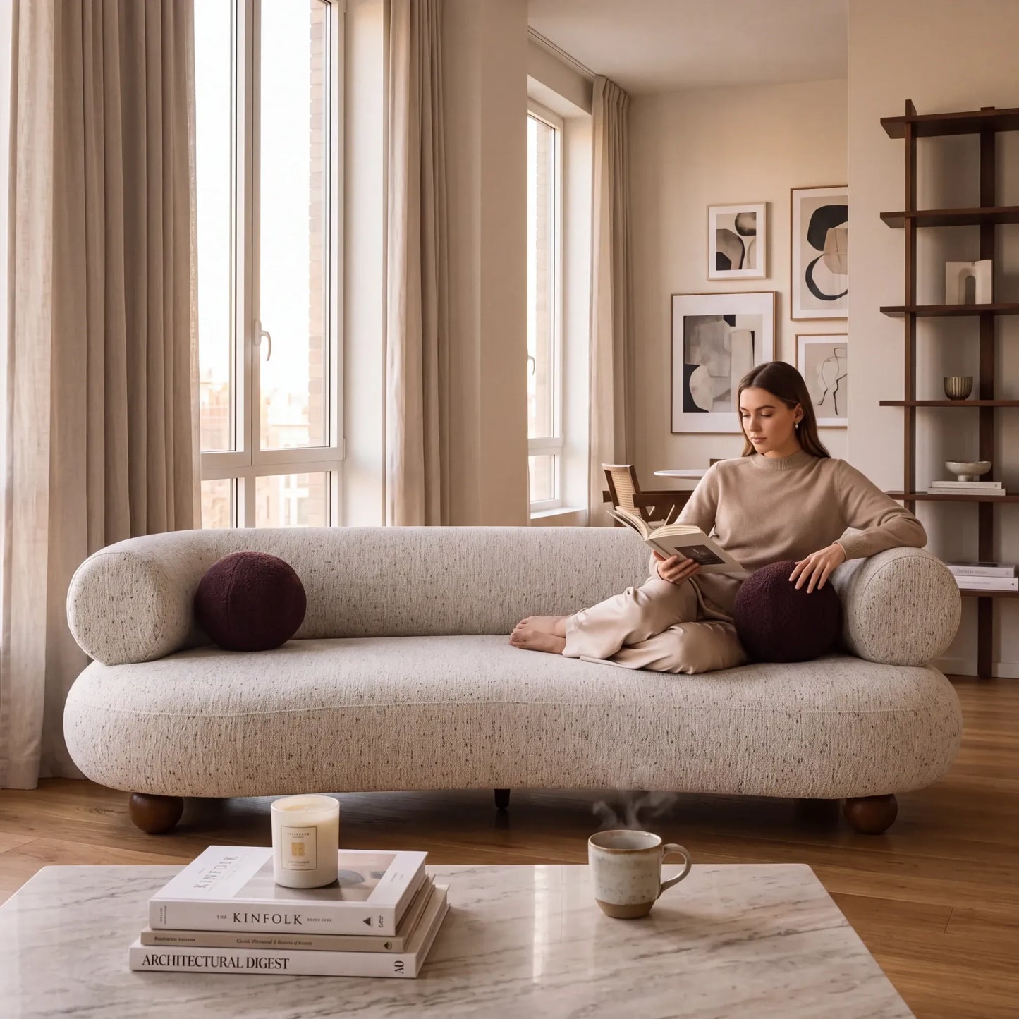 Home Atelier Lavelle Curve Sofa
