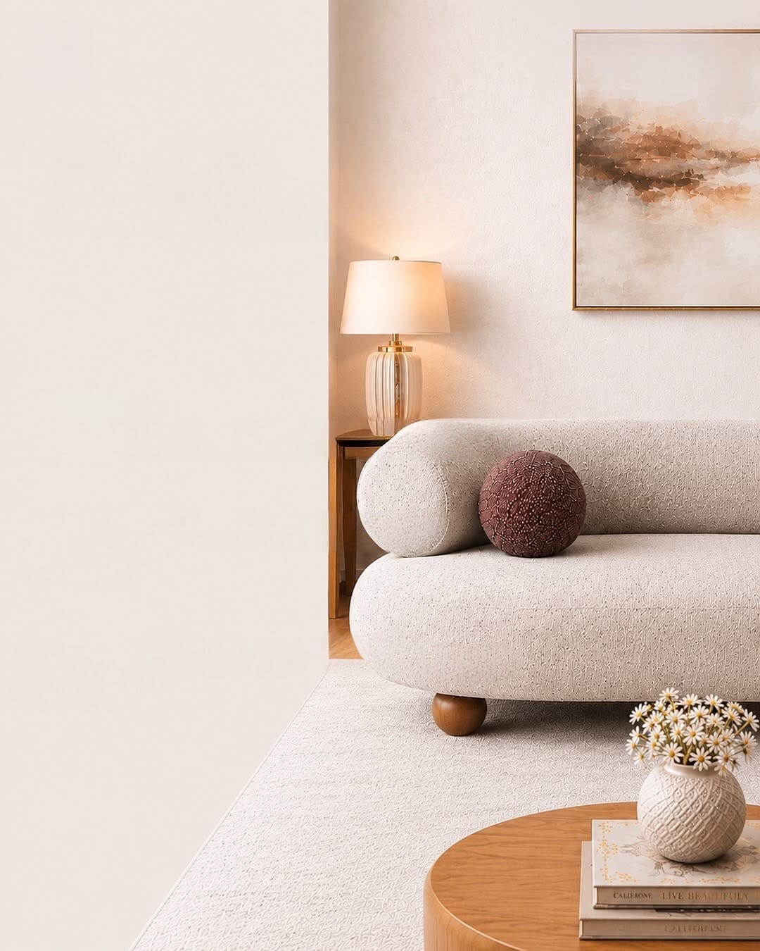 Home Atelier Lavelle Curve Sofa