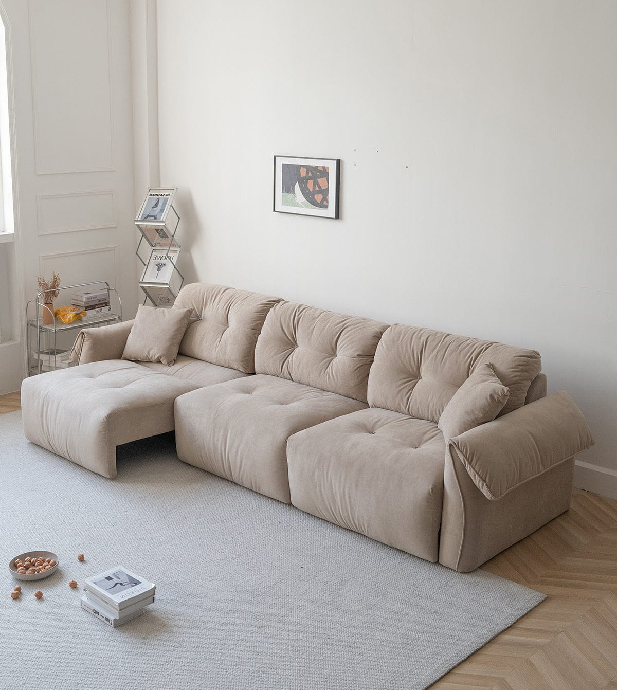 Home Atelier Leanne Scratch Resistant Electric Sofa Bed