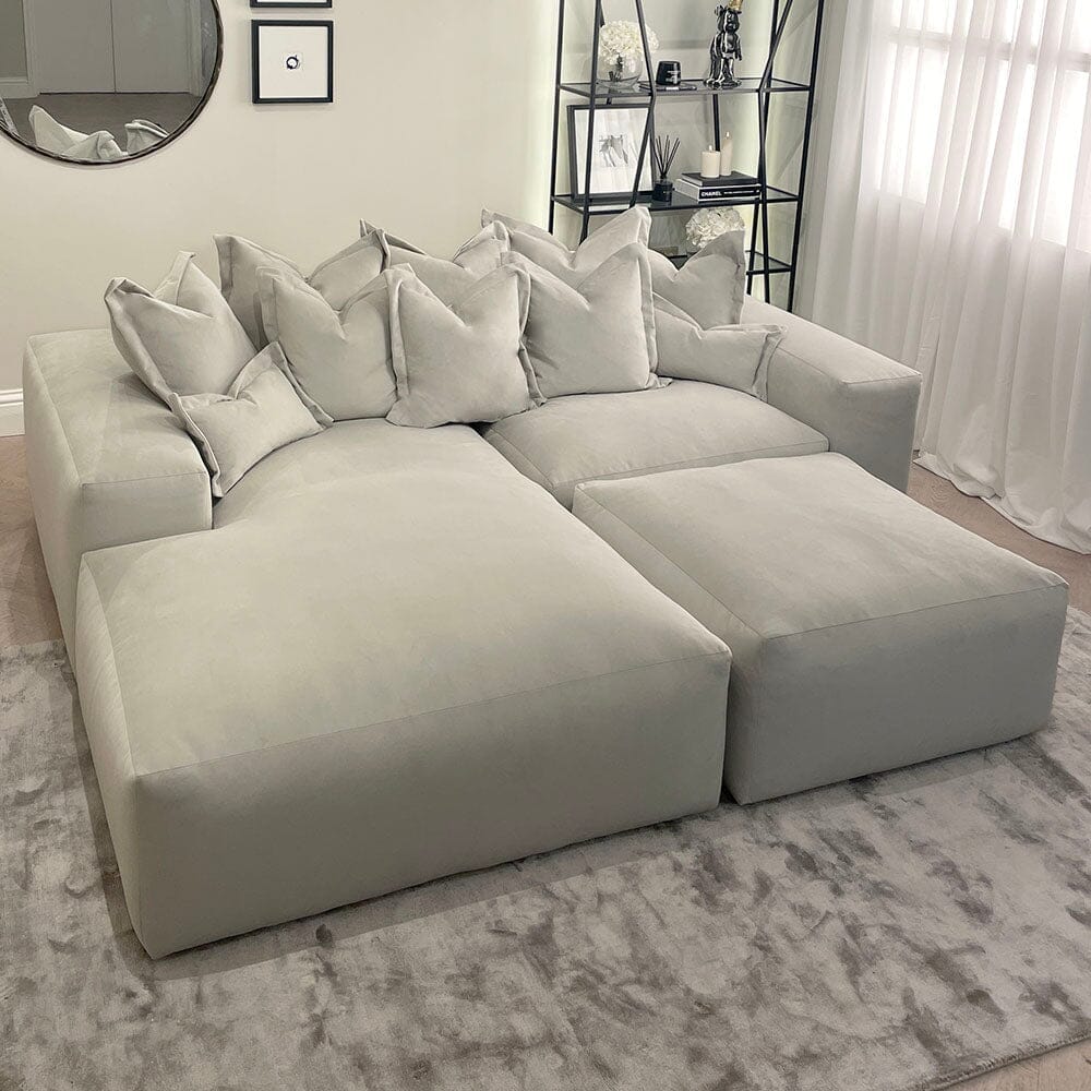 Home Atelier Leedon Scratch Resistant Curve Sofa